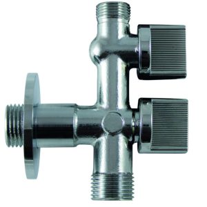valvula esc. 1/2"*3/4 3/8 doble cis