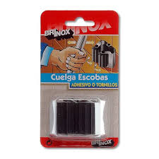 cuelga escobas 1. adh. brinox  7064