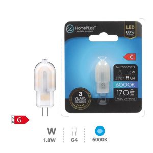 lampara led g4 1.8w 6000k gsc