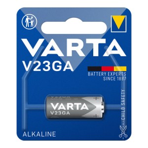 pila  alcalina lr23 12v varta cochera