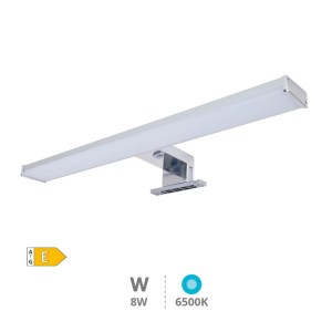 aplique baño de led 8w 6000k laksa gsc