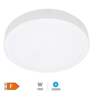 downlight superficie 18w bogur 6500k blanco