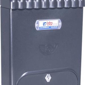 buzon resina exterior garden negro