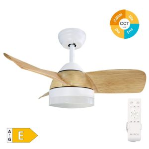 vent. techo  namuno 71cm bl/madera