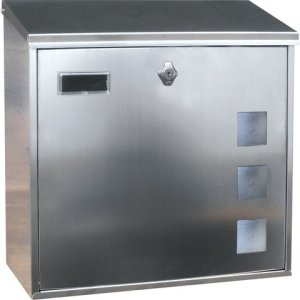 buzon lisboa inox  mate horizontal