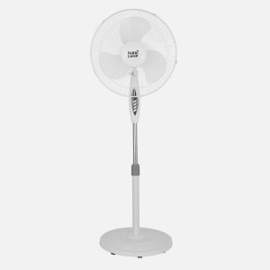 ventilador  pie bise blanco 56w 3 aspas  mando