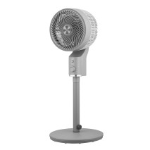 ventilador de pie talamo gris 50w rotatorio