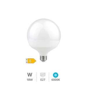 lampara led globo 18w  6000k 120g