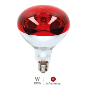 lampara infrarojo 150 w e-27