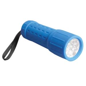 linterna led 9 goma +pilas