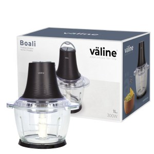 picadora recipiente de  cristal boali 300w