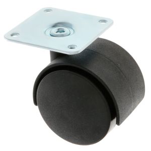 rueda nylon negra 1500-40