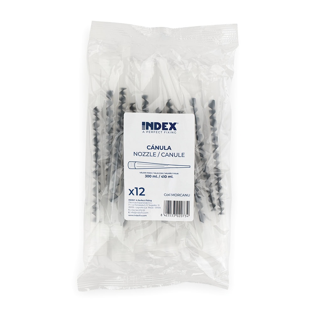 canula mezcladora para taco quimico 150 - 380 ml 10 unidades - Imagen 2