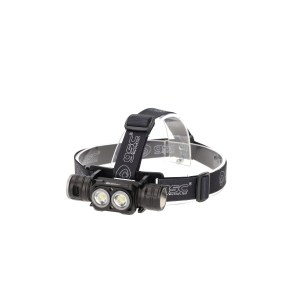 linterna frontal 40w+flash