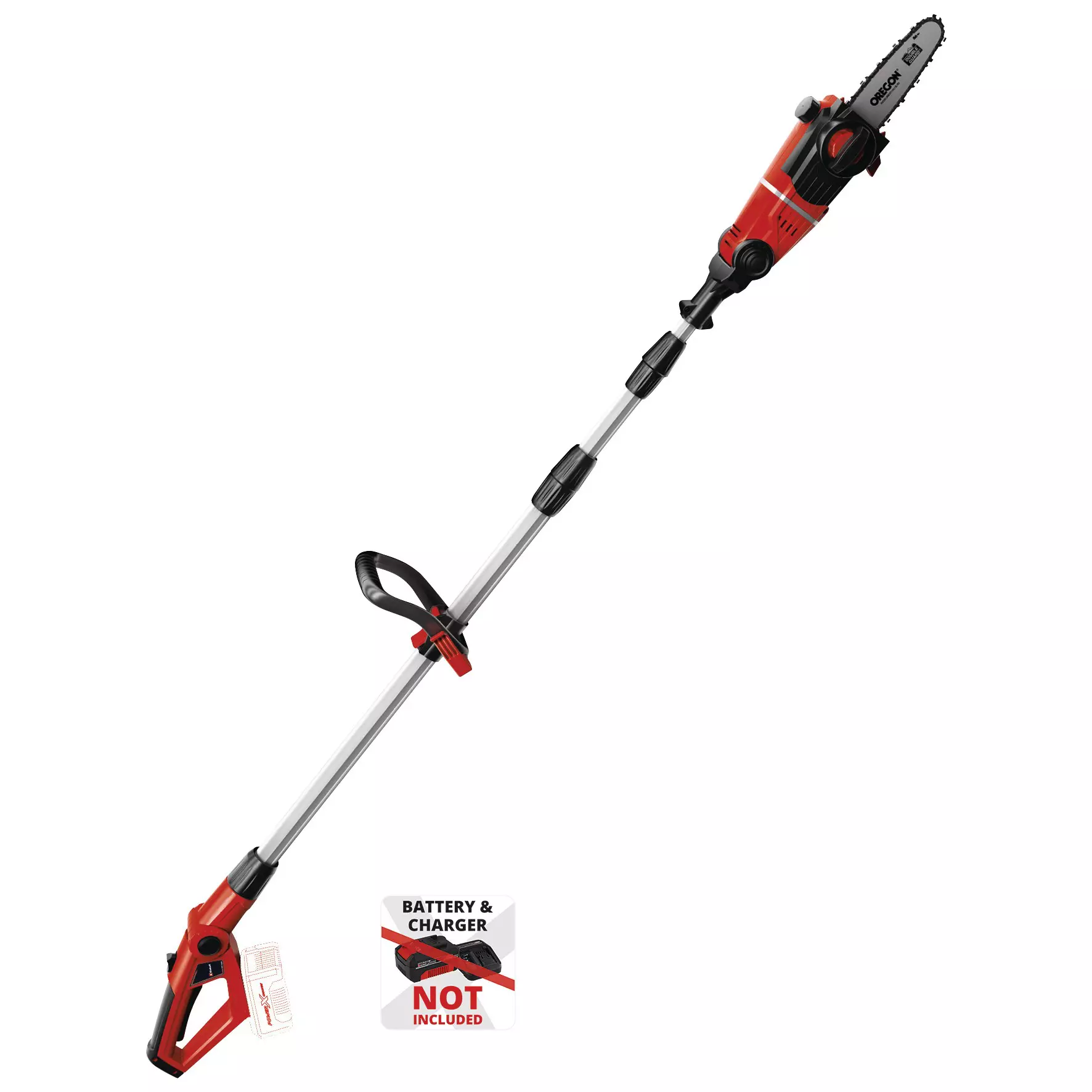 pw-c motosierra con pértiga telescópica ge-lc 18 solo