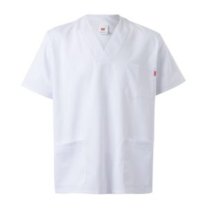 camisola pijama blanco manga corta