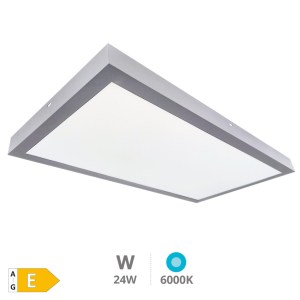 panel superficie 24w kisongo 60*30 6000k níquel