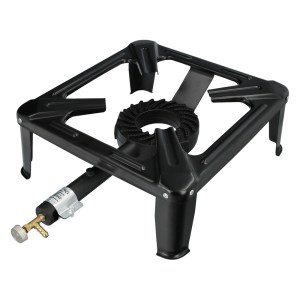 quemador gas butano 40 cm cuadrado 4 pies