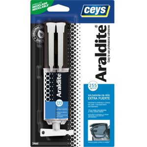 araldite adhesivo epoxi jeringa 24ml  standar ceys